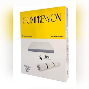 Mattress Vacuum Storage Bag Queen/Full – Compression Bag for Moving & Storage